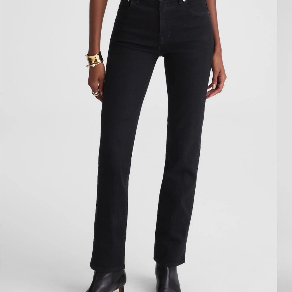 Madewell longline straight jean